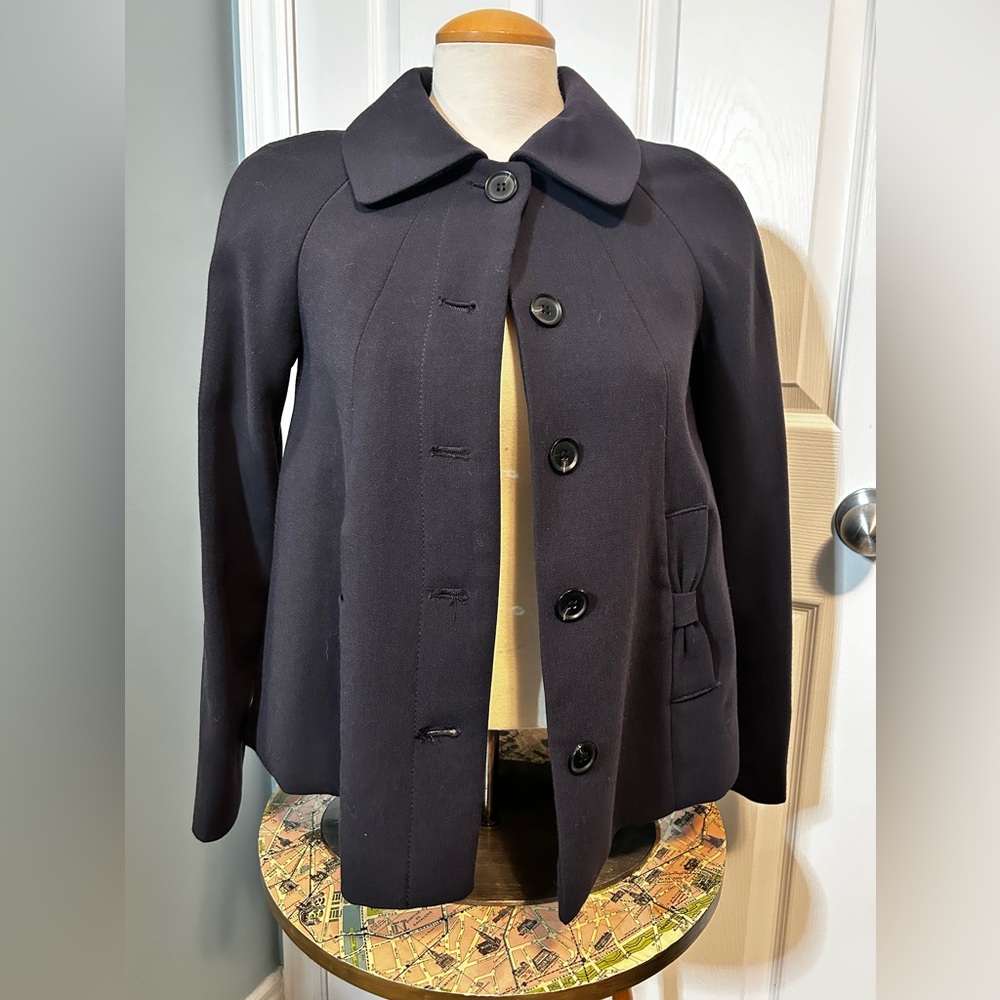 H&M navy blue blazer, size 4.